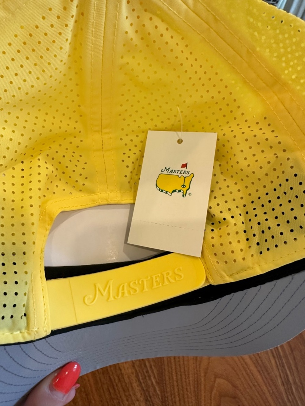 2026 Masters Yellow Rope Hat - Picture 2 of 2